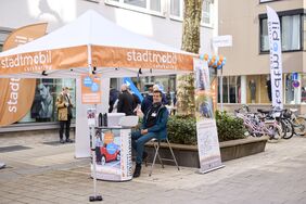 stadtmobil Infostand